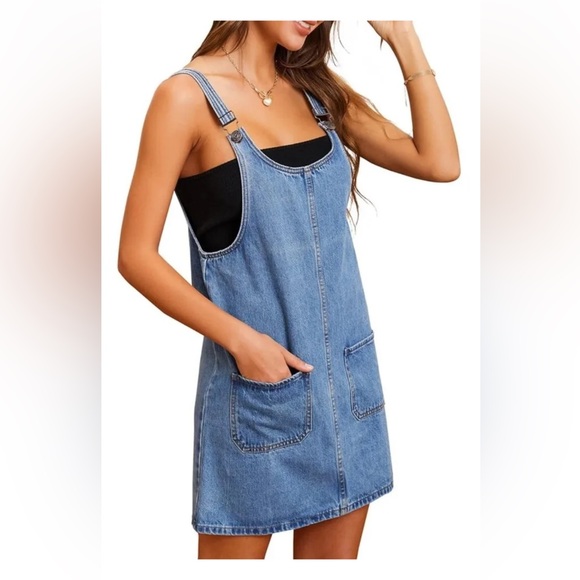 SOLD| Lily Parker |  Denim Dress - Picture 7 of 8